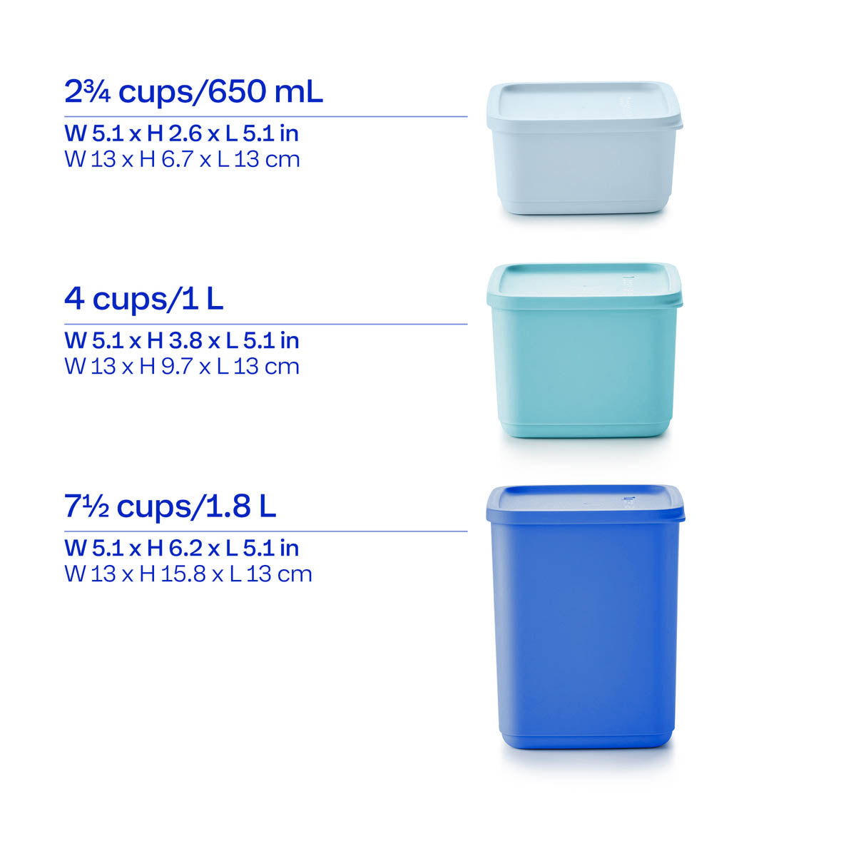 Basic Bright |14-Piece Set | Square - Image 2