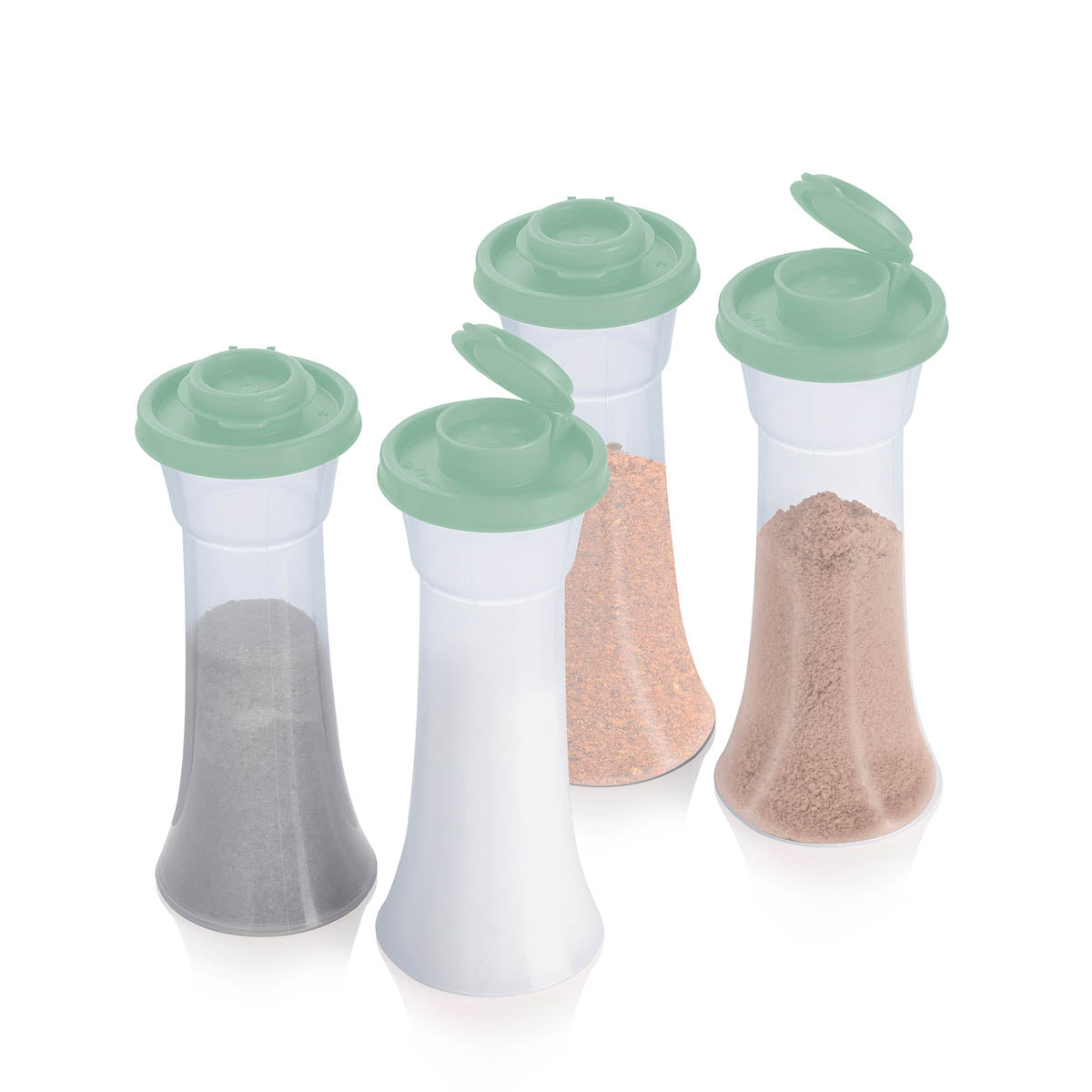 Hourglass Salt and Pepper Shakers | Large Set of 4 - Image 5