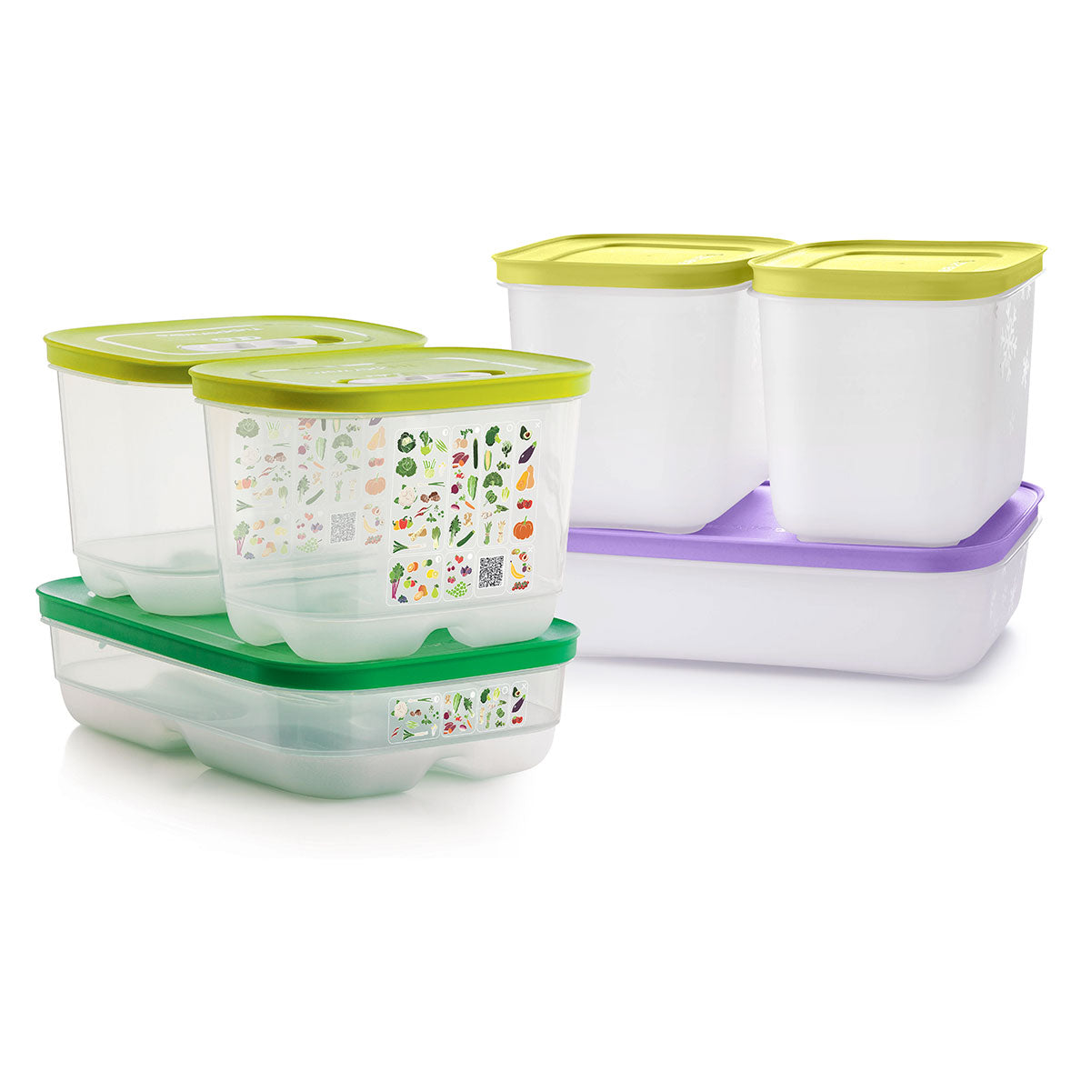 Tupperware? Fridge and Freezer Set | Modular Storage | 6-Piece Set