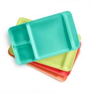 Tupperware? Impressions Dining Trays | Colorful Serving | Set of Four