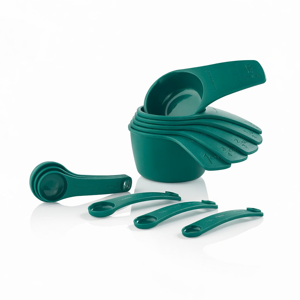 Tupperware? Measuring Mates Set | 6 Measuring Spoons. 6 Measuring Cups - Image 2