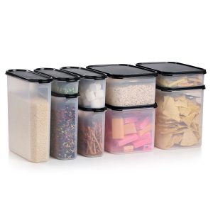 Tupperware? Modular Mates? Super Oval & Rectangular 9-Piece Container Set